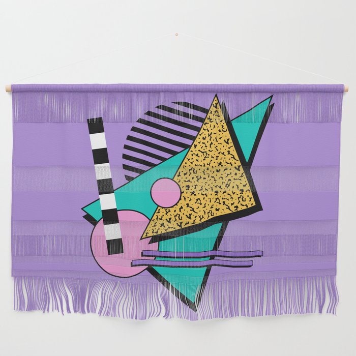 Memphis pattern 103 - 80s / 90s Retro Wall Hanging Gallery Image 1