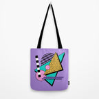 Memphis pattern 103 - 80s / 90s Retro Tote Bag Gallery Image 2