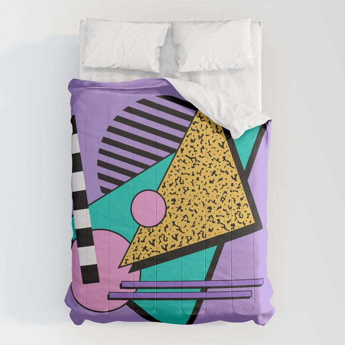 Memphis pattern 103 - 80s / 90s Retro Comforter Gallery Image 1