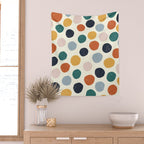Spotty in Color Wall Tapestry Gallery Image 2