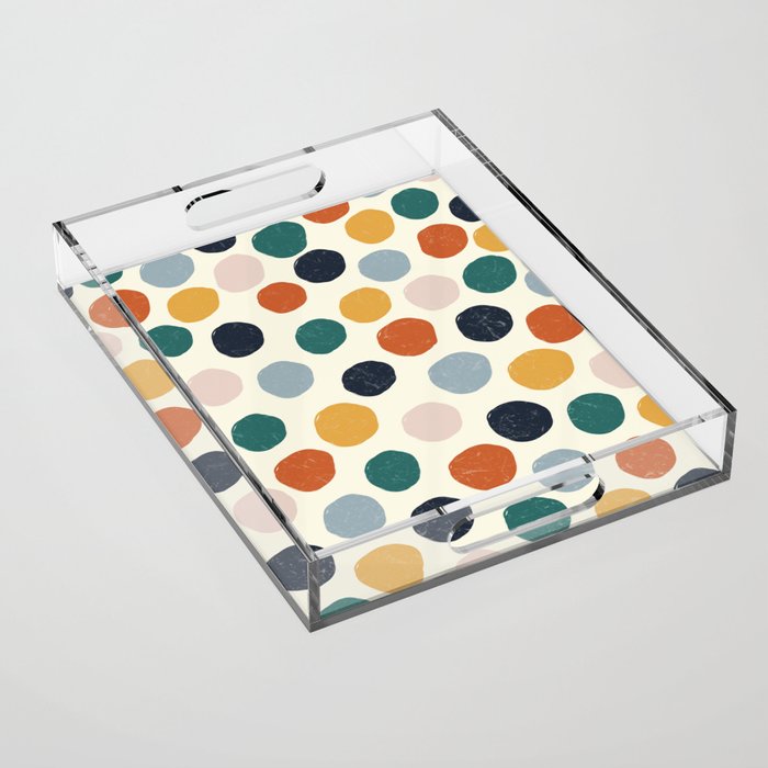 Spotty in Color Acrylic Tray Gallery Image 1
