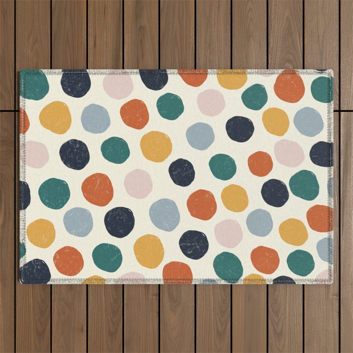 Spotty in Color Outdoor Rug Gallery Image 1