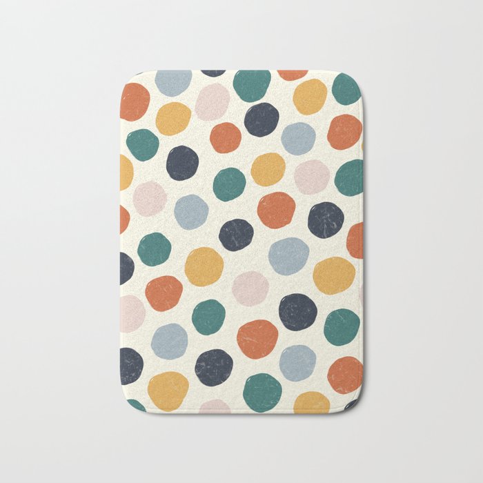 Spotty in Color Bath Mat Gallery Image 1