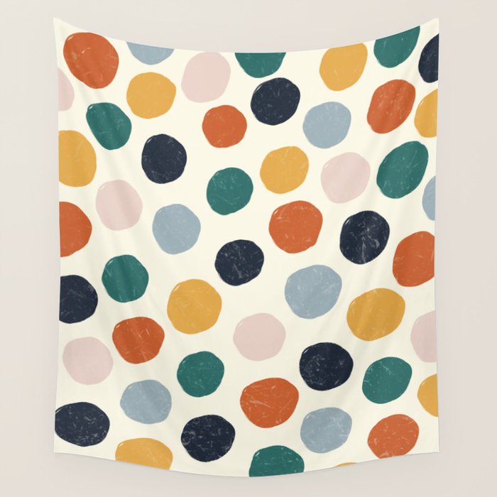 Spotty in Color Wall Tapestry Gallery Image 4