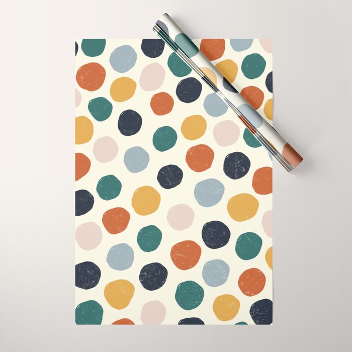 Spotty in Color Wrapping Paper Gallery Image 1