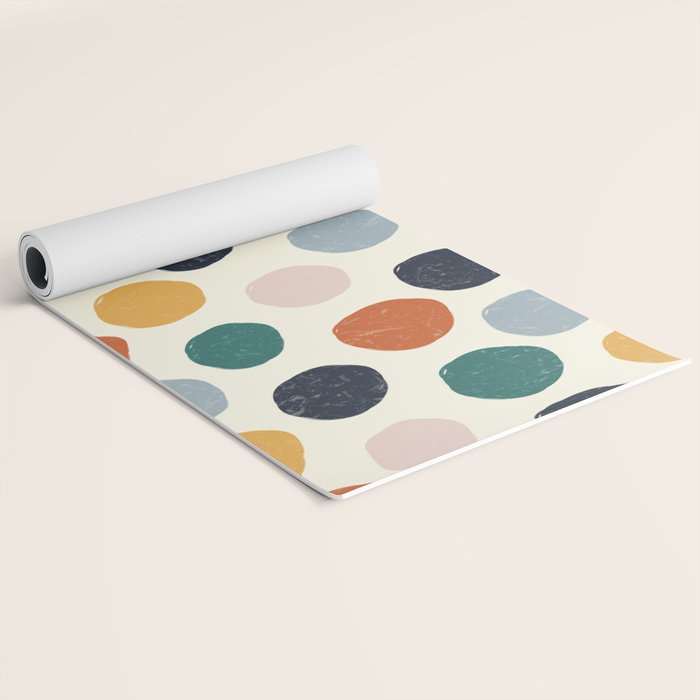 Spotty in Color Yoga Mat Gallery Image 2