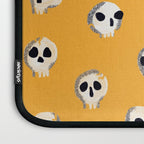 Spooky Skulls - Marigold Laptop Sleeve Gallery Image 3