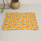 Spooky Skulls - Marigold Rug Gallery Image 1