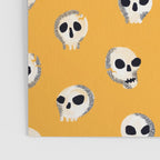 Spooky Skulls - Marigold Poster Gallery Image 3