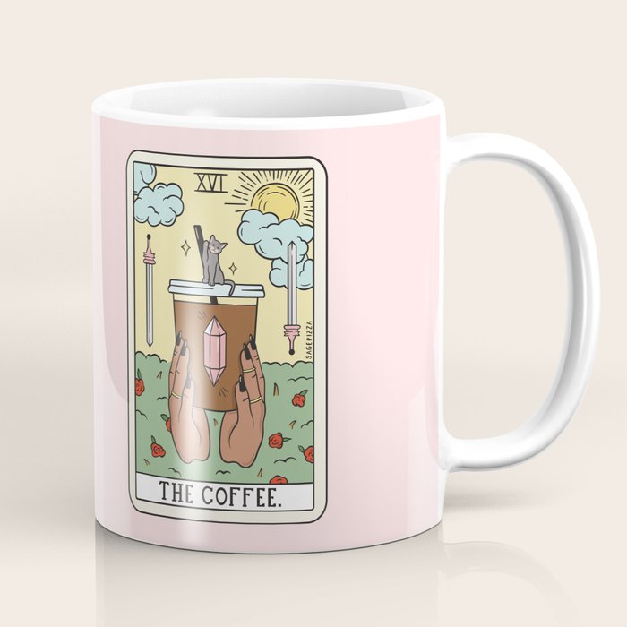 COFFEE READING UPDATED (DARK) Coffee Mug Gallery Image 1