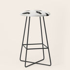 Mystic Hand with Eye - Black and Gold Ink Stool Gallery Image 1