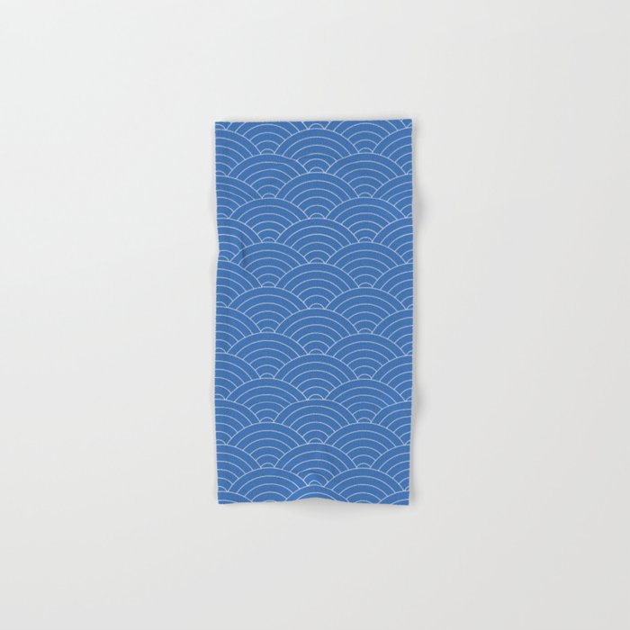 Waves (Sky Blue) Bath Towel Gallery Image 1