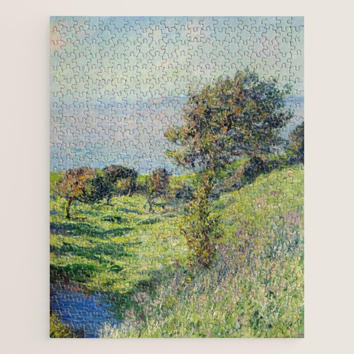 Claude Monet "Coup De Vent" Jigsaw Puzzle Gallery Image 1