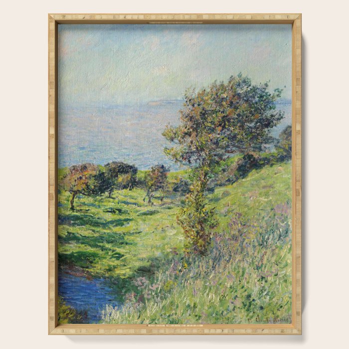Claude Monet "Coup De Vent" Serving Tray Gallery Image 1