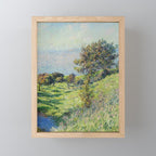 Claude Monet "Coup De Vent" Mini Art Print Gallery Image 1