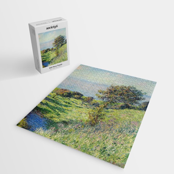 Claude Monet "Coup De Vent" Jigsaw Puzzle Gallery Image 2