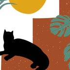 The Cat and The Sun II Coffee Mug Gallery Image 2
