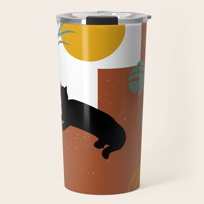 The Cat and The Sun II Travel Mug Gallery Image 1
