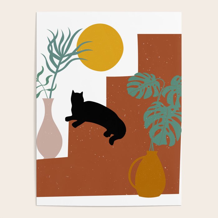 The Cat and The Sun II Poster Gallery Image 1