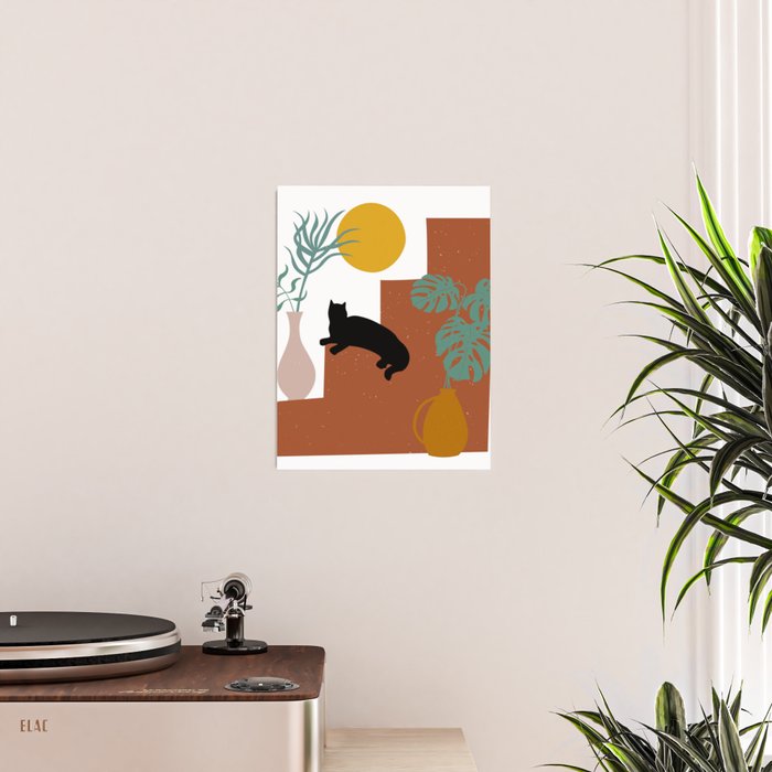 The Cat and The Sun II Poster Gallery Image 2