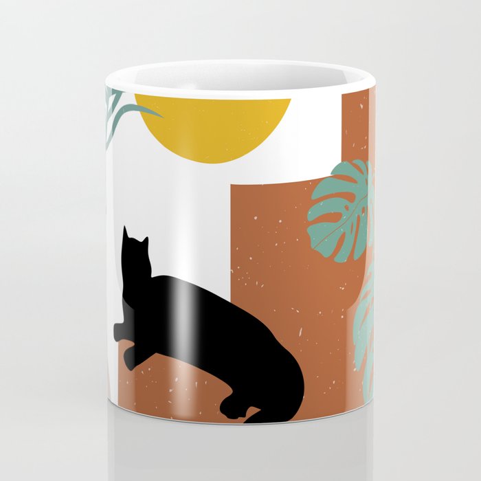 The Cat and The Sun II Coffee Mug Gallery Image 4