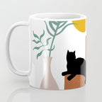 The Cat and The Sun II Coffee Mug Gallery Image 3
