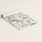 Festive Nutcracker holiday pattern Yoga Mat Gallery Image 2