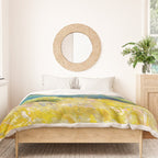 Pastel Landscape Painting Duvet Cover Gallery Image 3