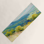 Pastel Landscape Painting Yoga Mat Gallery Image 1