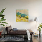 Pastel Landscape Painting Wood Wall Art Gallery Image 2