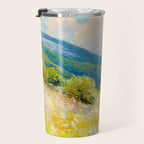 Pastel Landscape Painting Travel Mug Gallery Image 3
