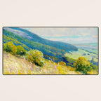 Pastel Landscape Painting Desk Mat Gallery Image 3