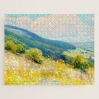 Pastel Landscape Painting Jigsaw Puzzle Gallery Image 1