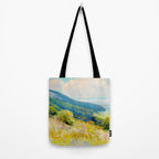 Pastel Landscape Painting Tote Bag Gallery Image 2