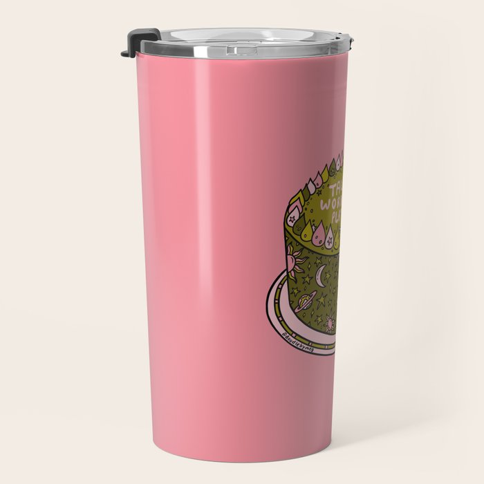 Taurus Cake Travel Mug Gallery Image 3
