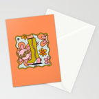 Sagittarius Groovy Boot Stationery Card Gallery Image 2