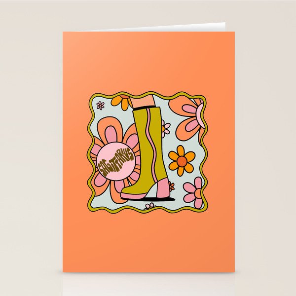 Sagittarius Groovy Boot Stationery Card Gallery Image 2
