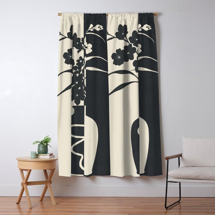 Botanical Contras 3 Window Curtain Gallery Image 5