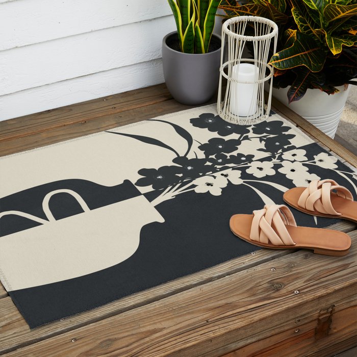 Botanical Contras 3 Outdoor Rug Gallery Image 2