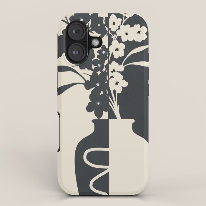 Botanical Contras 3 iPhone Case Gallery Image 1