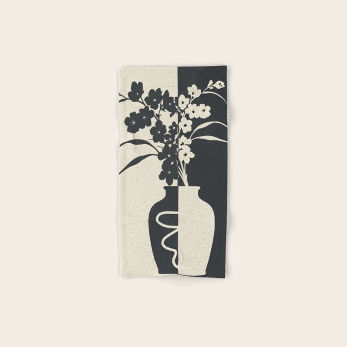 Botanical Contras 3 Bath Towel Gallery Image 1