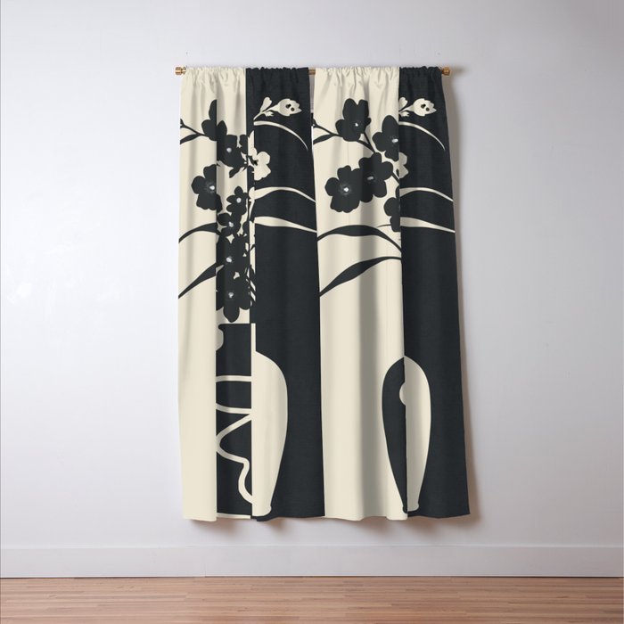 Botanical Contras 3 Window Curtain Gallery Image 3