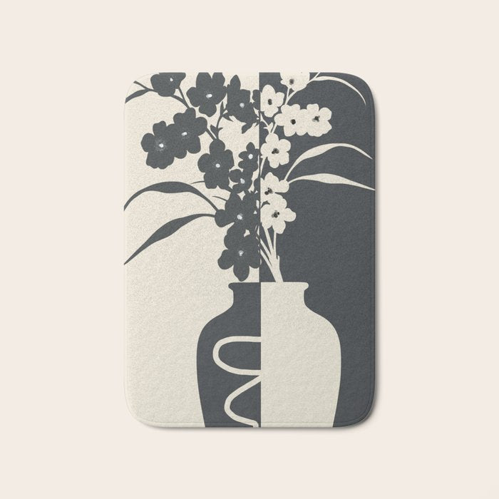 Botanical Contras 3 Bath Mat Gallery Image 1