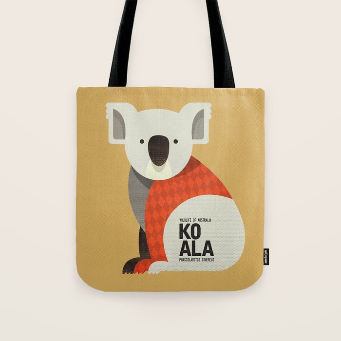 Hello Koala Tote Bag Gallery Image 1