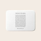 The Man In The Arena Bath Mat Gallery Image 1