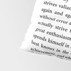 The Man In The Arena Pillow Sham Gallery Image 4
