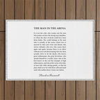 The Man In The Arena Outdoor Rug Gallery Image 1