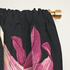 Flowers in Black Vase 3 Window Curtain Gallery Image 2