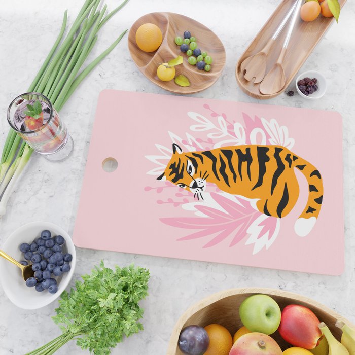 Cute tigers Cutting Board Gallery Image 2