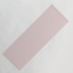 Lines II (Light Pink) Yoga Mat Gallery Image 1